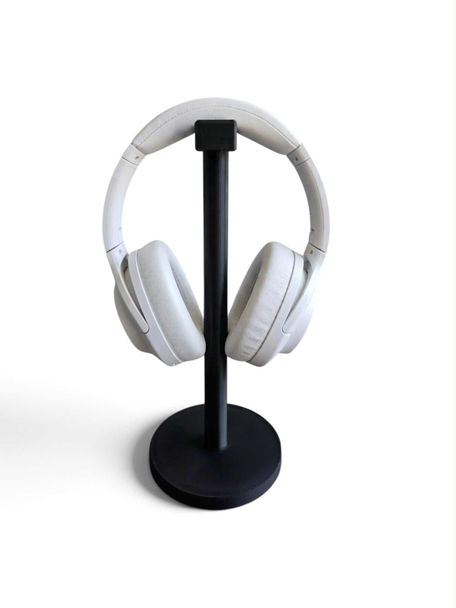 Minimalist Siyah 3D Baskı Kulaklık Standı