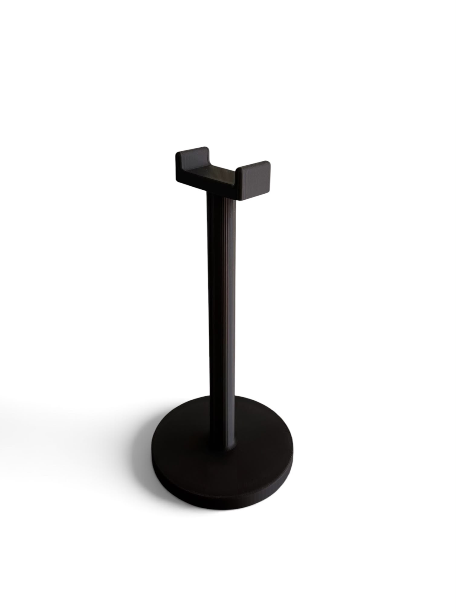 Minimalist Siyah 3D Baskı Kulaklık Standı - Görsel 2