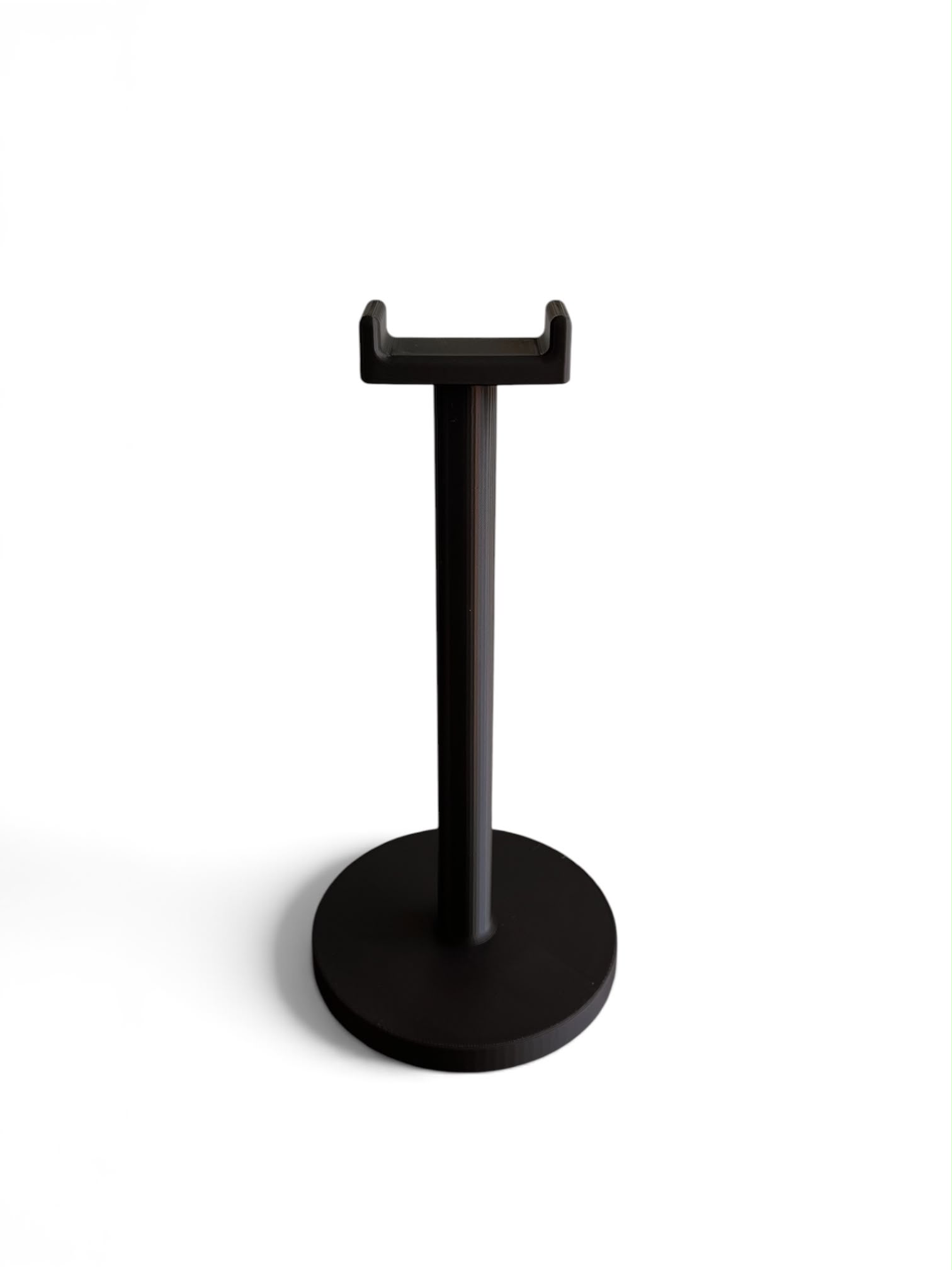 Minimalist Siyah 3D Baskı Kulaklık Standı - Görsel 3