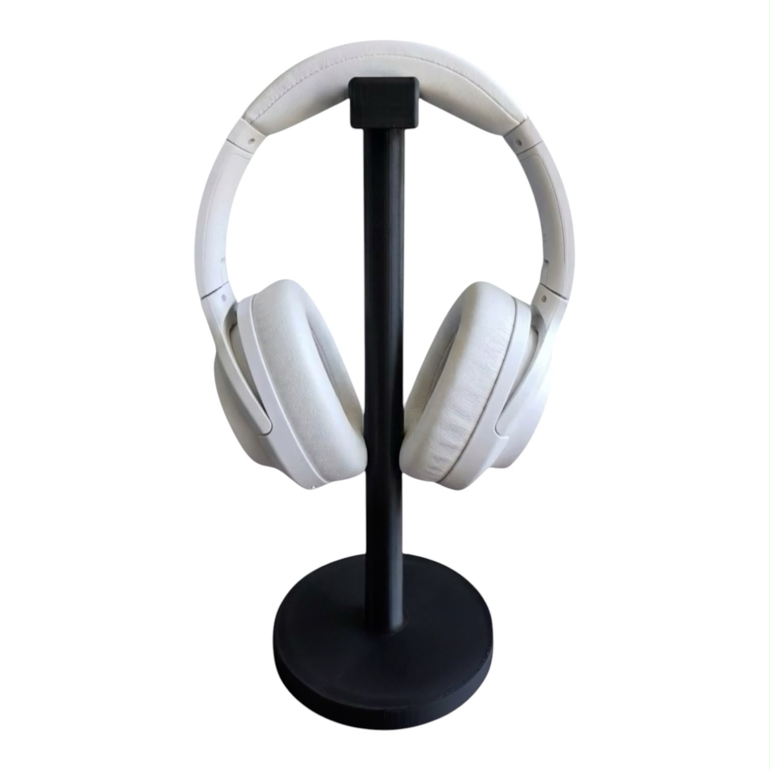 Minimalist Siyah 3D Baskı Kulaklık Standı
